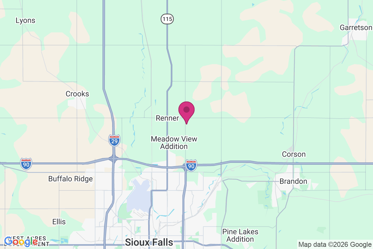 McCroskey Addition map