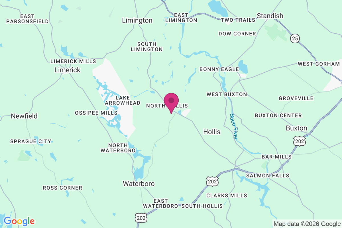 North Hollis map