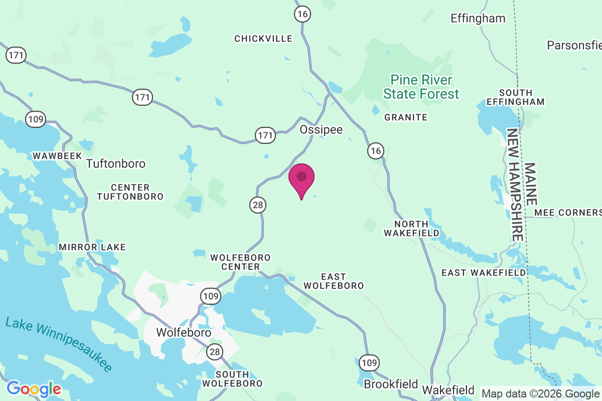 North Wolfeboro map
