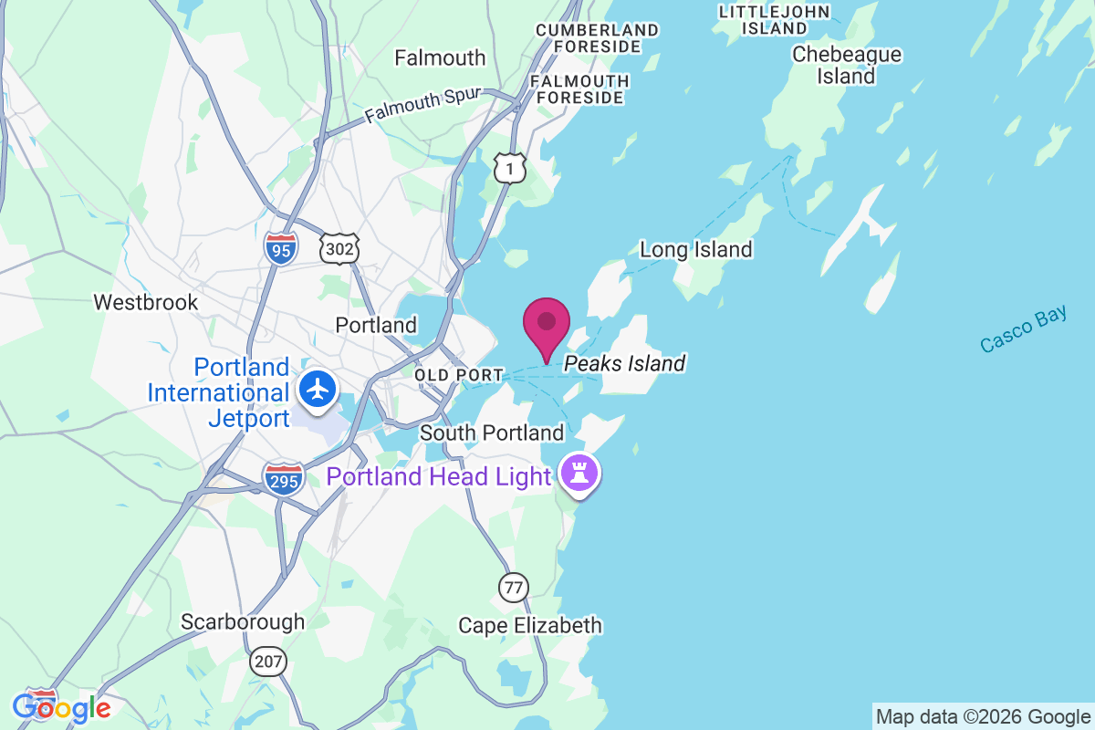 Fort Gorges map