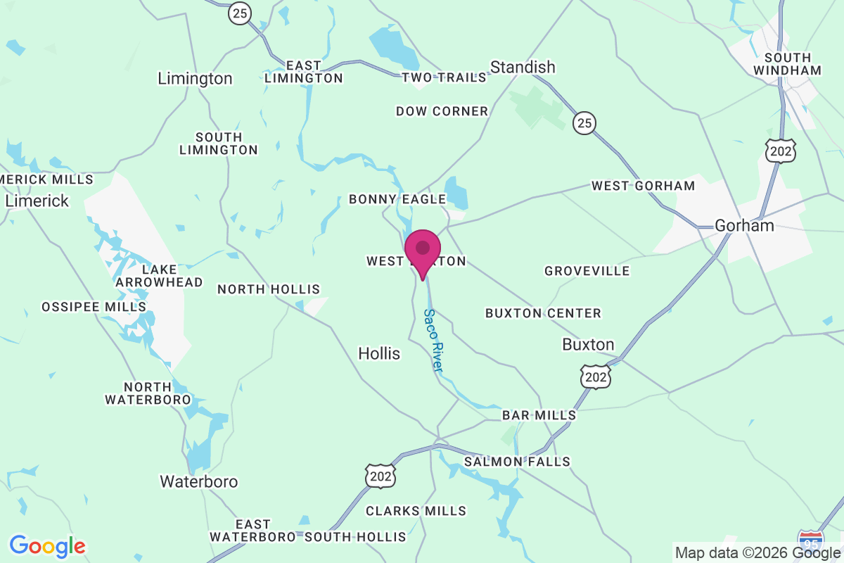 West Buxton map