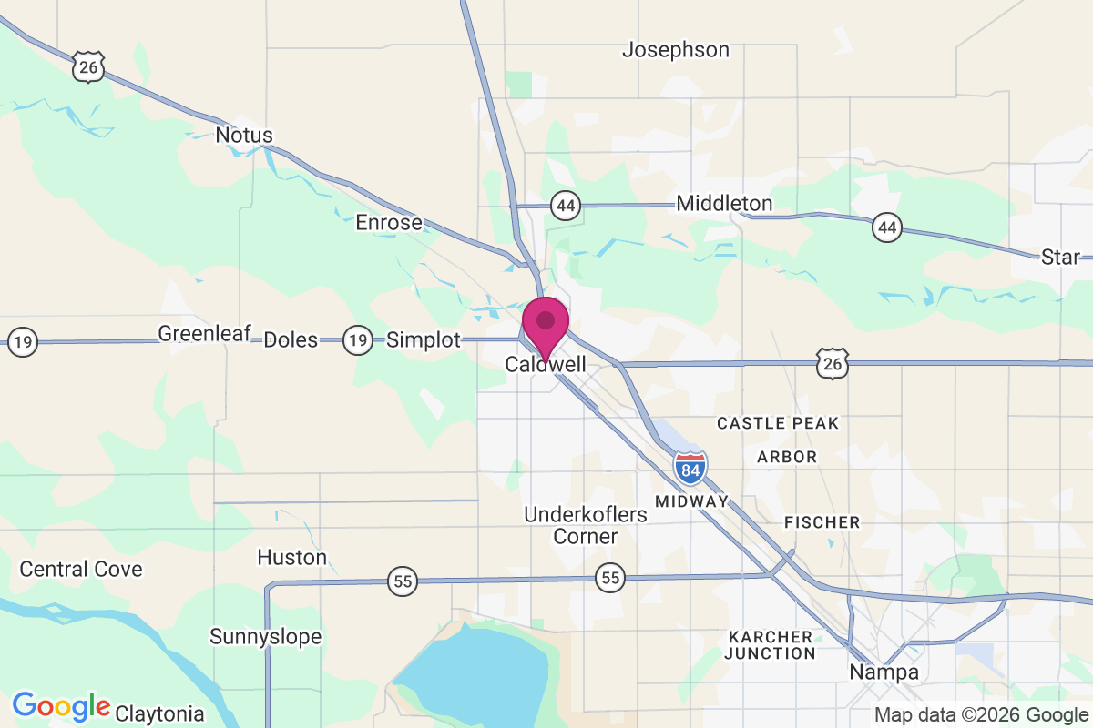 Caldwell map
