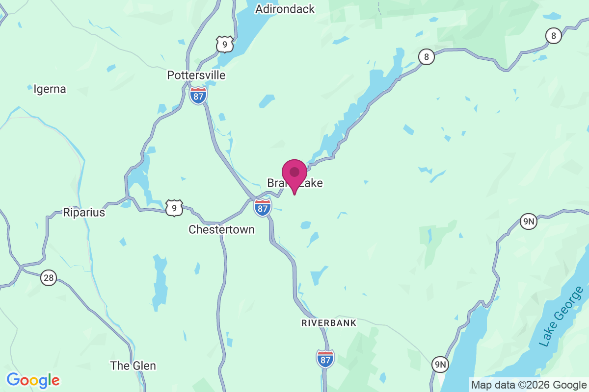 Brant Lake map