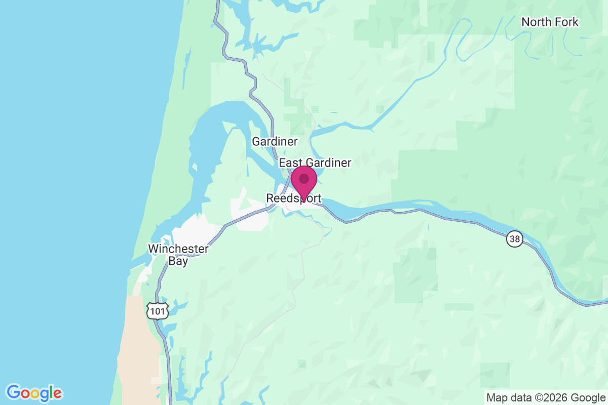 Reedsport map