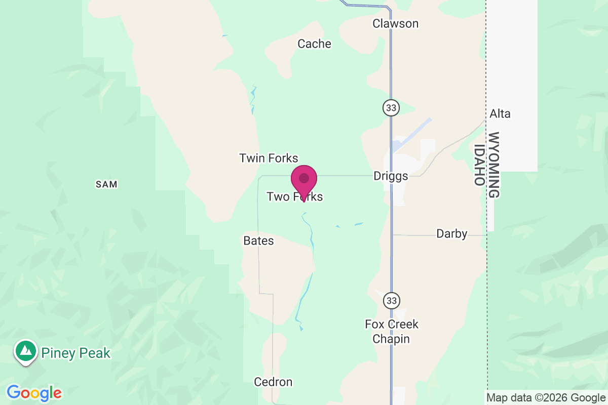 Two Forks map