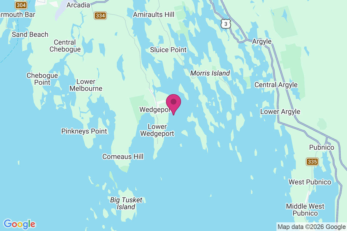 Wedgeport map
