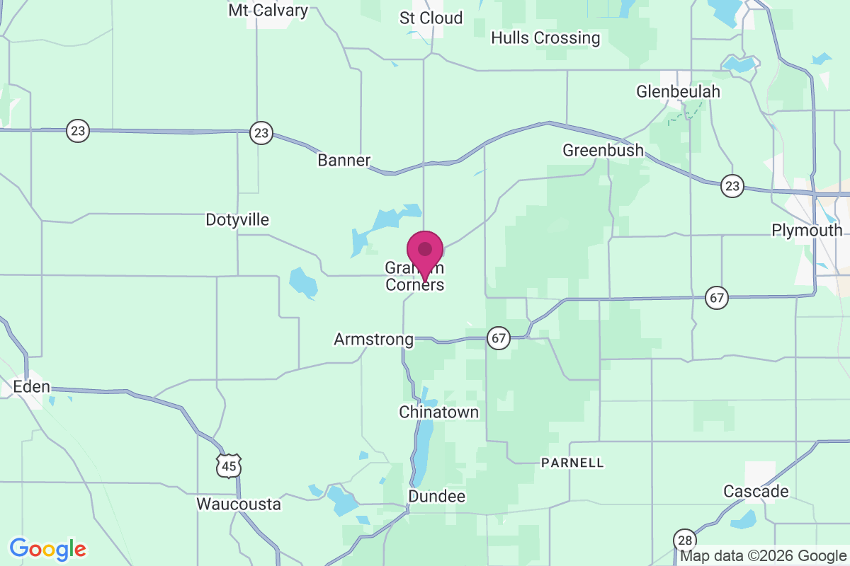 Graham Corners map