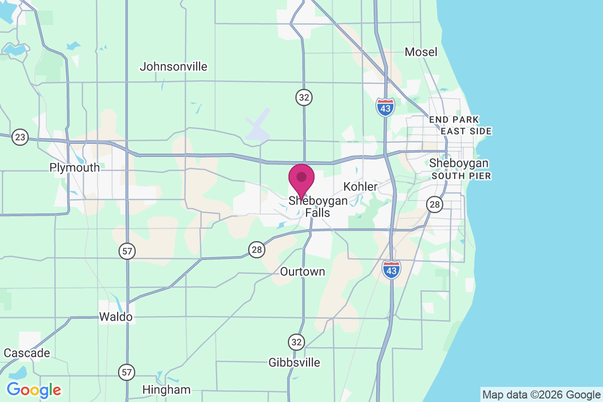Sheboygan Falls map