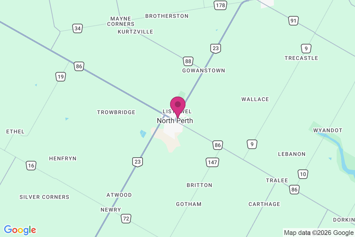 Listowel map