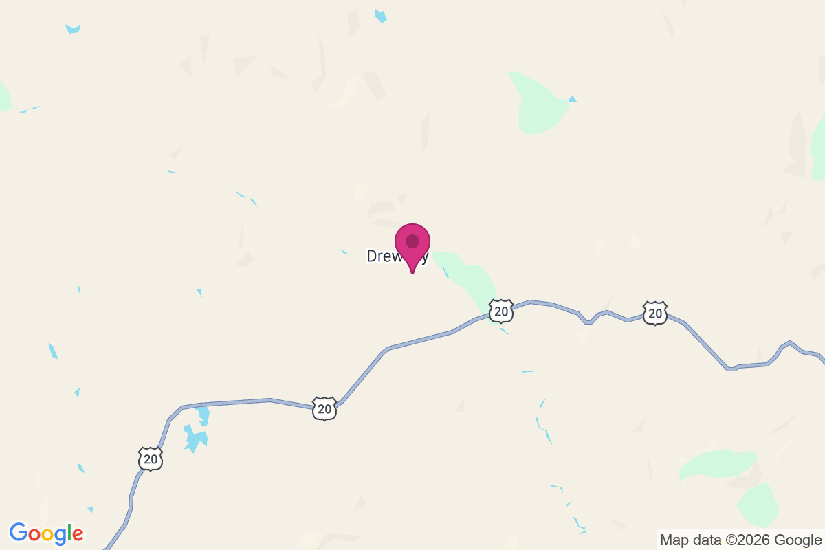 Drewsey map