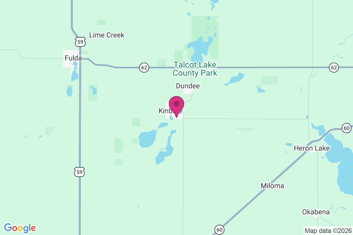 Kinbrae map