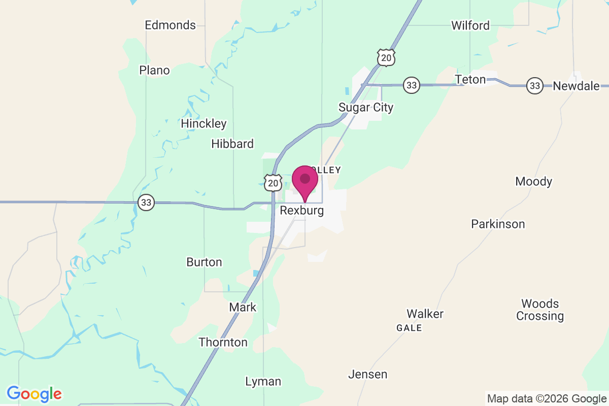 Rexburg map