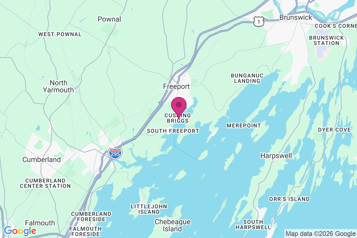 Cushing Briggs map