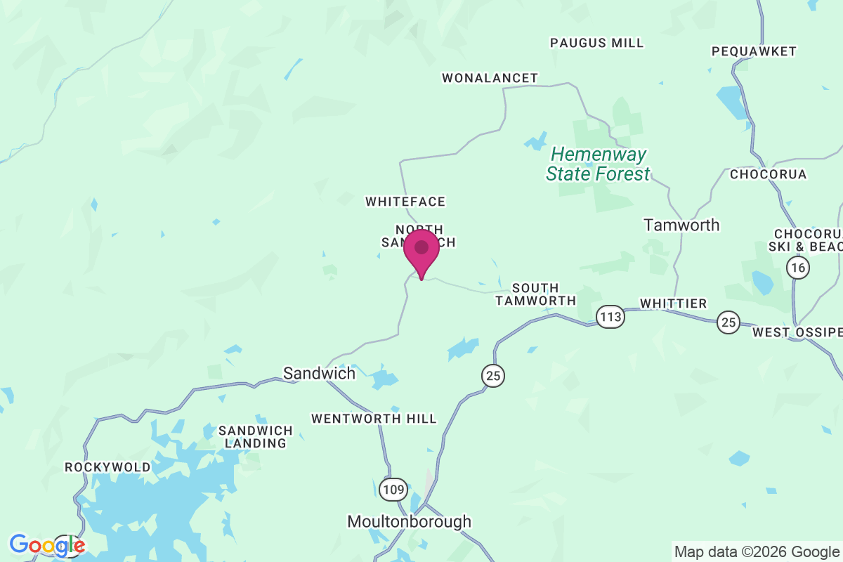 North Sandwich map