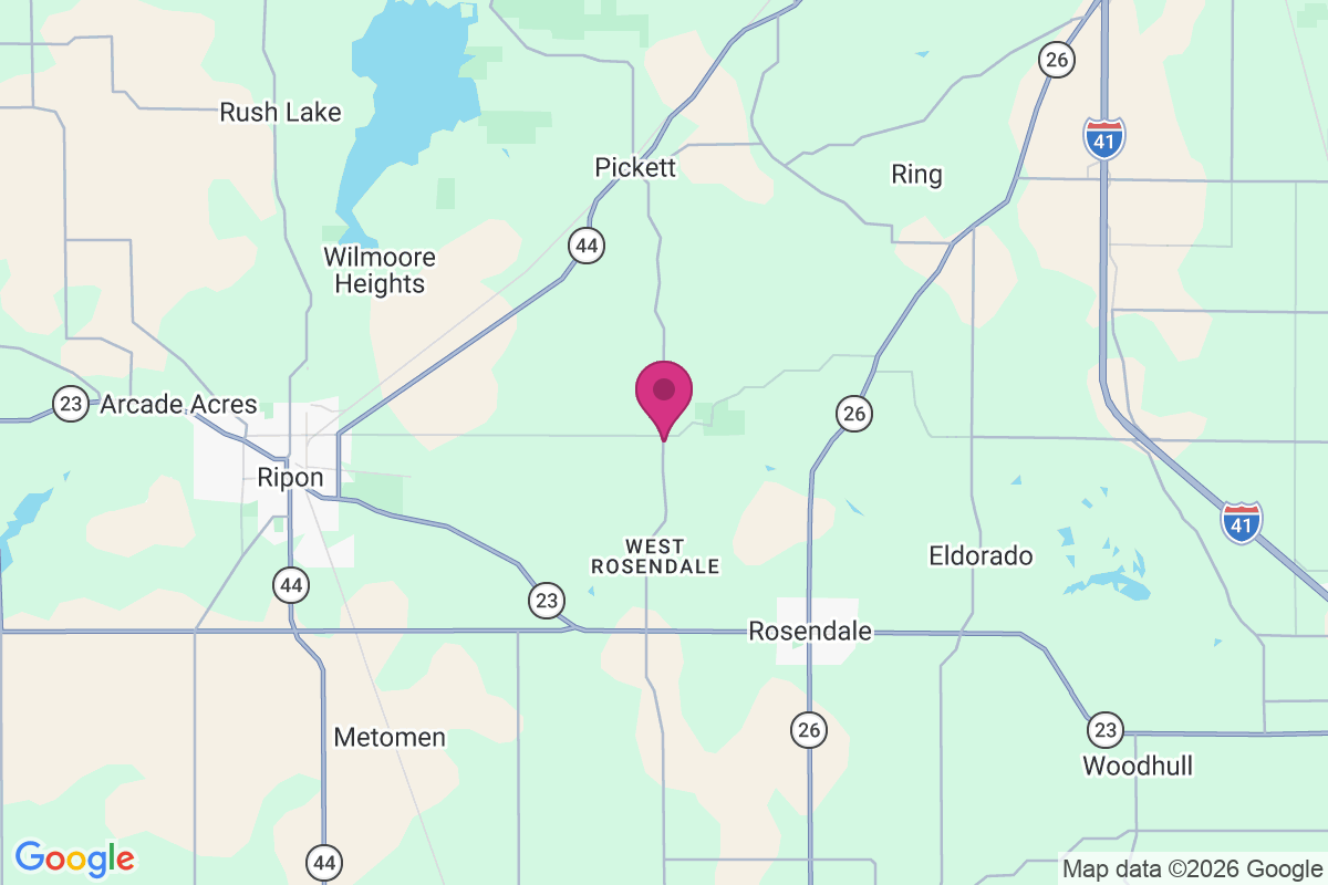 Rosendale Center map