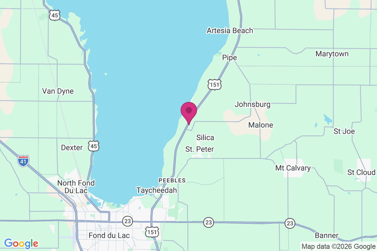 Gladstone Beach map