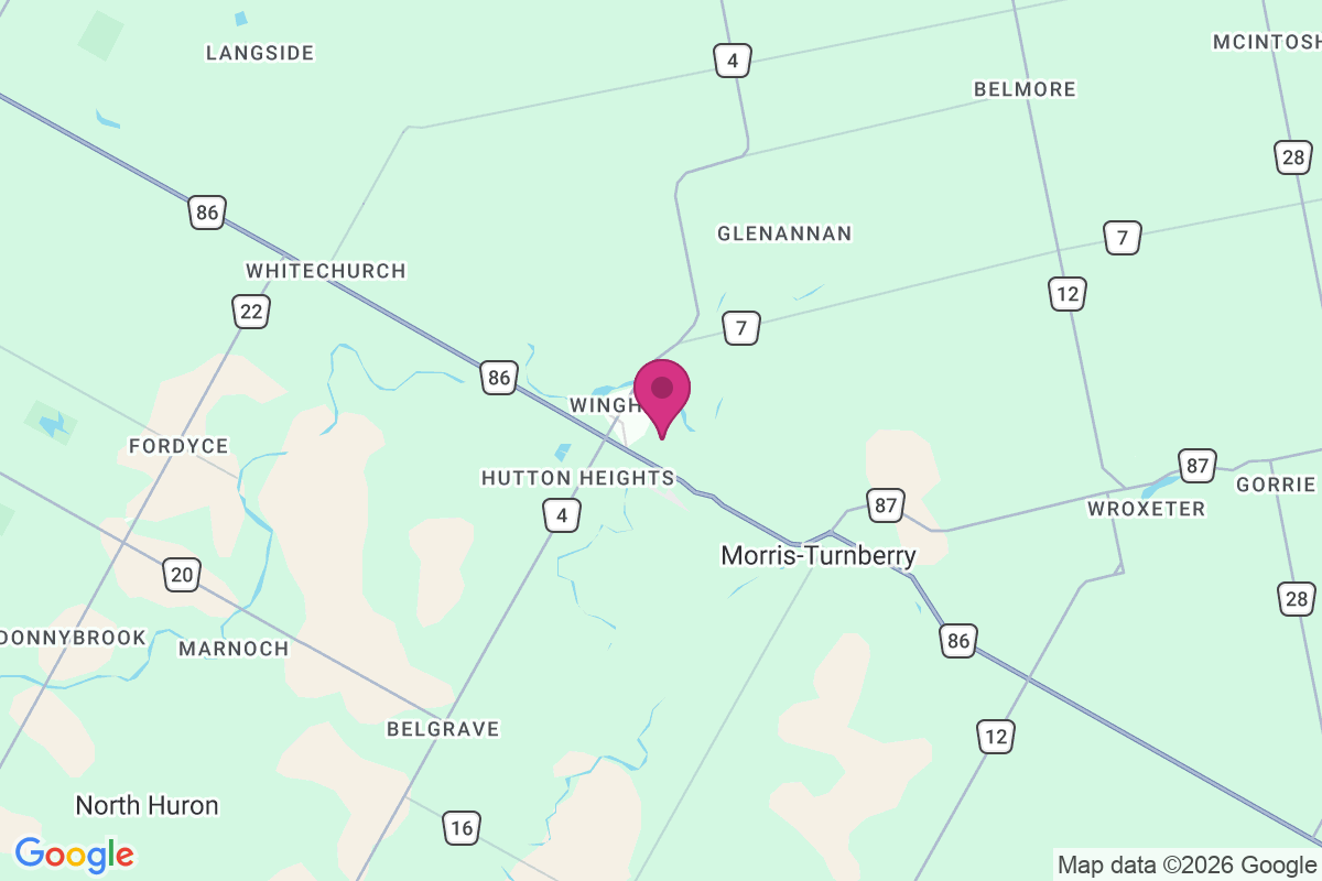 Wingham map
