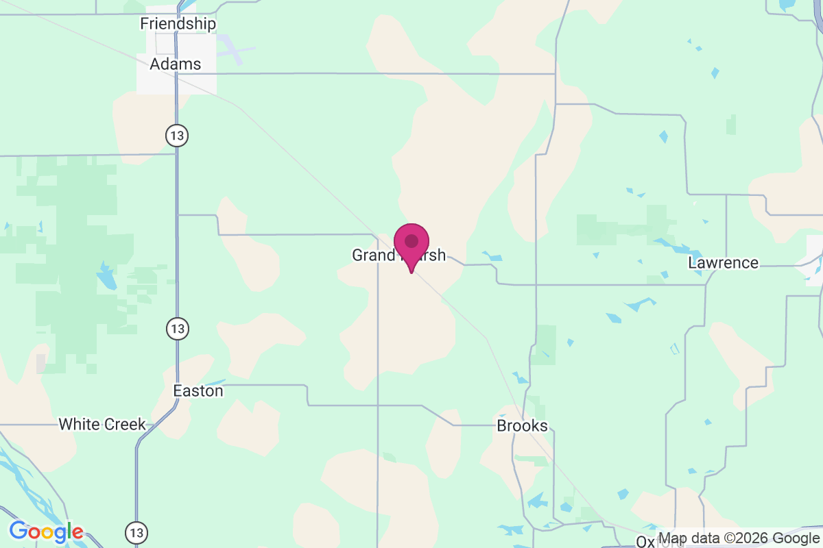 Grand Marsh map