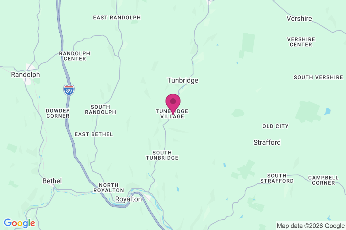 Tunbridge map