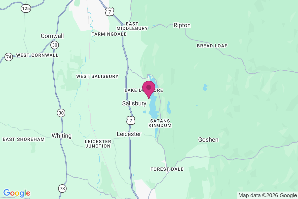Lake Dunmore map