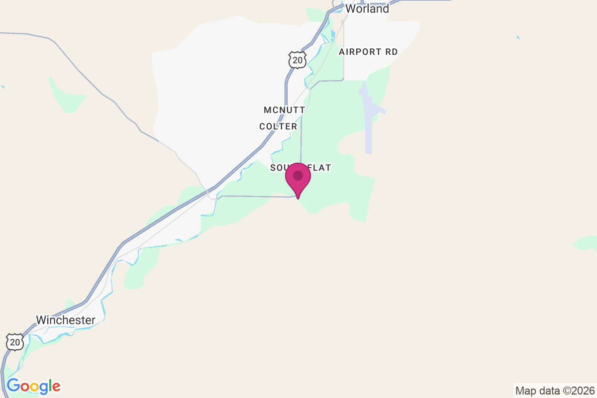 South Flat map