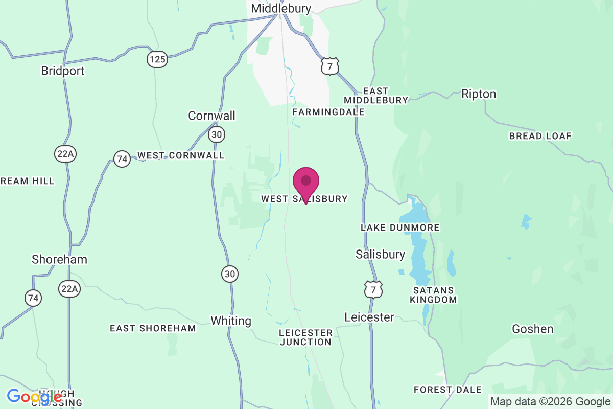 West Salisbury map