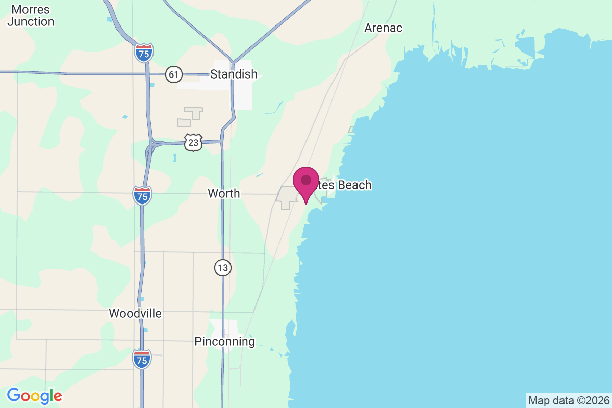 Saganing map