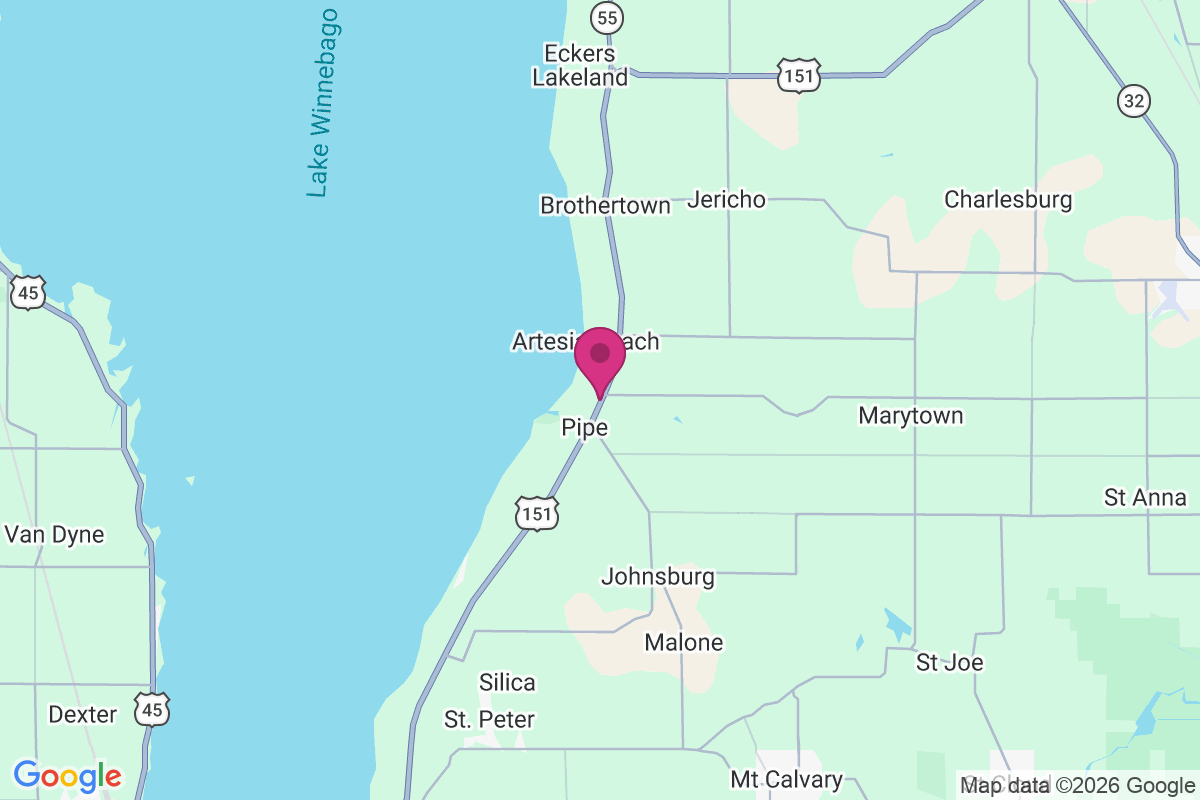 Pukwana Beach map