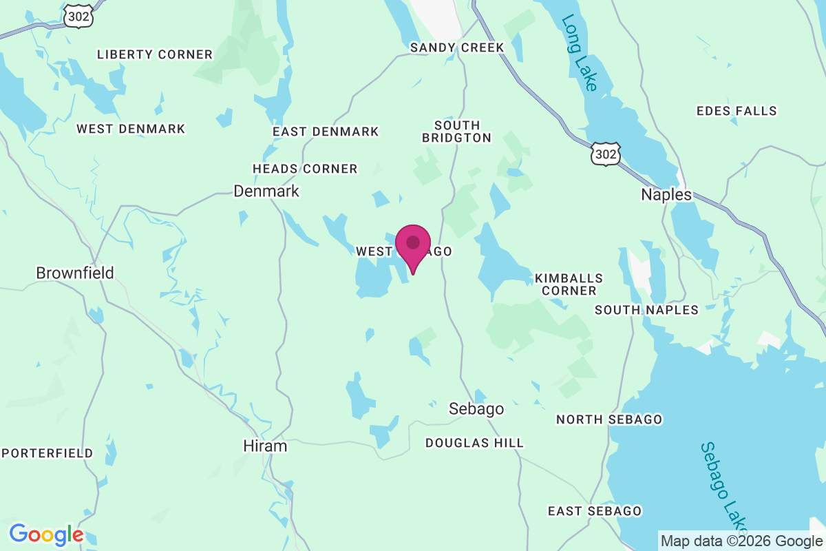 West Sebago map