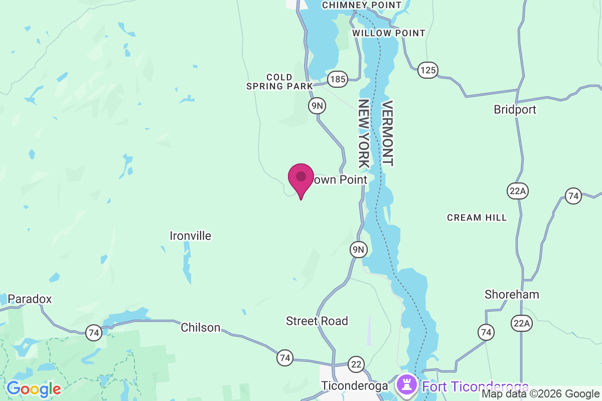 Crown Point Center map