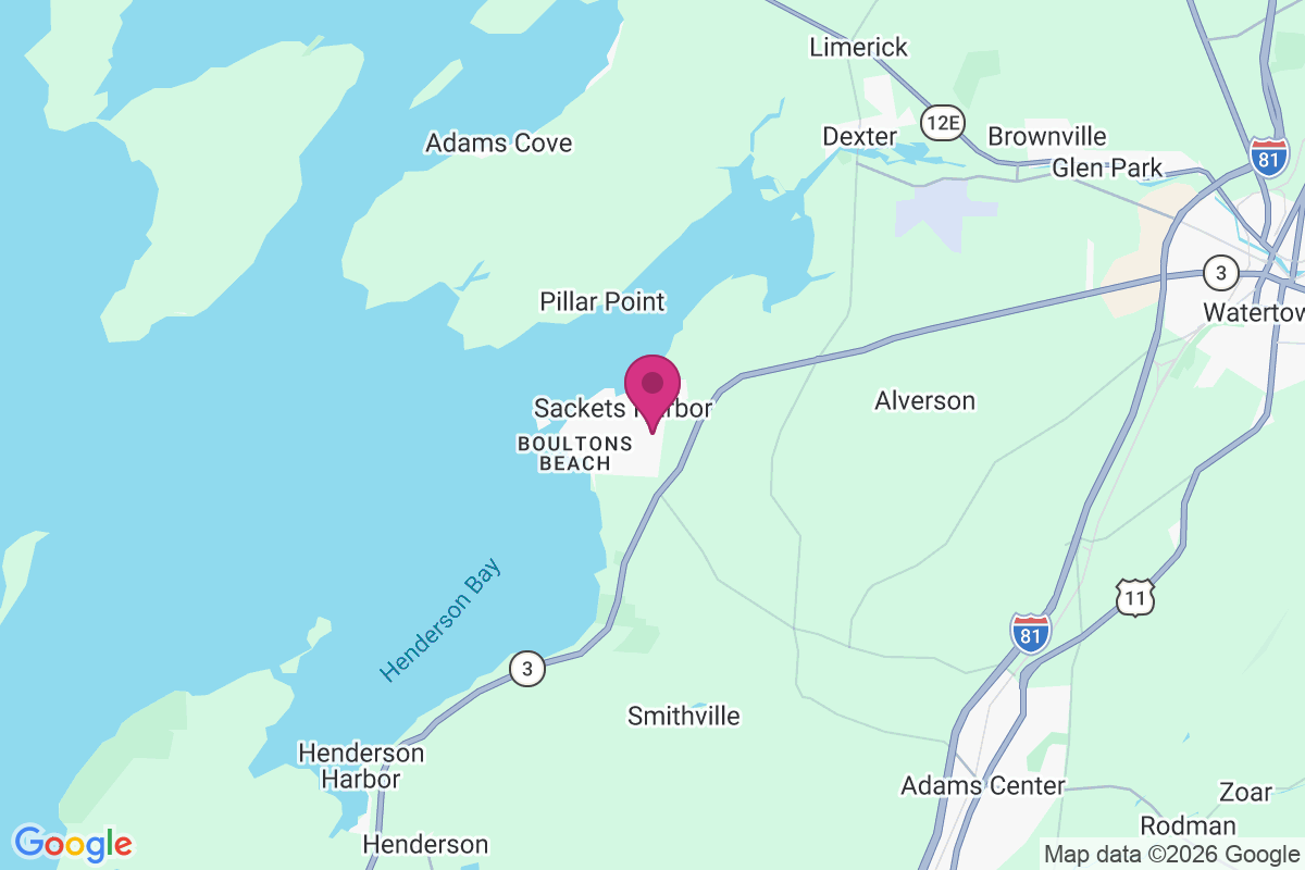 Sackets Harbor map