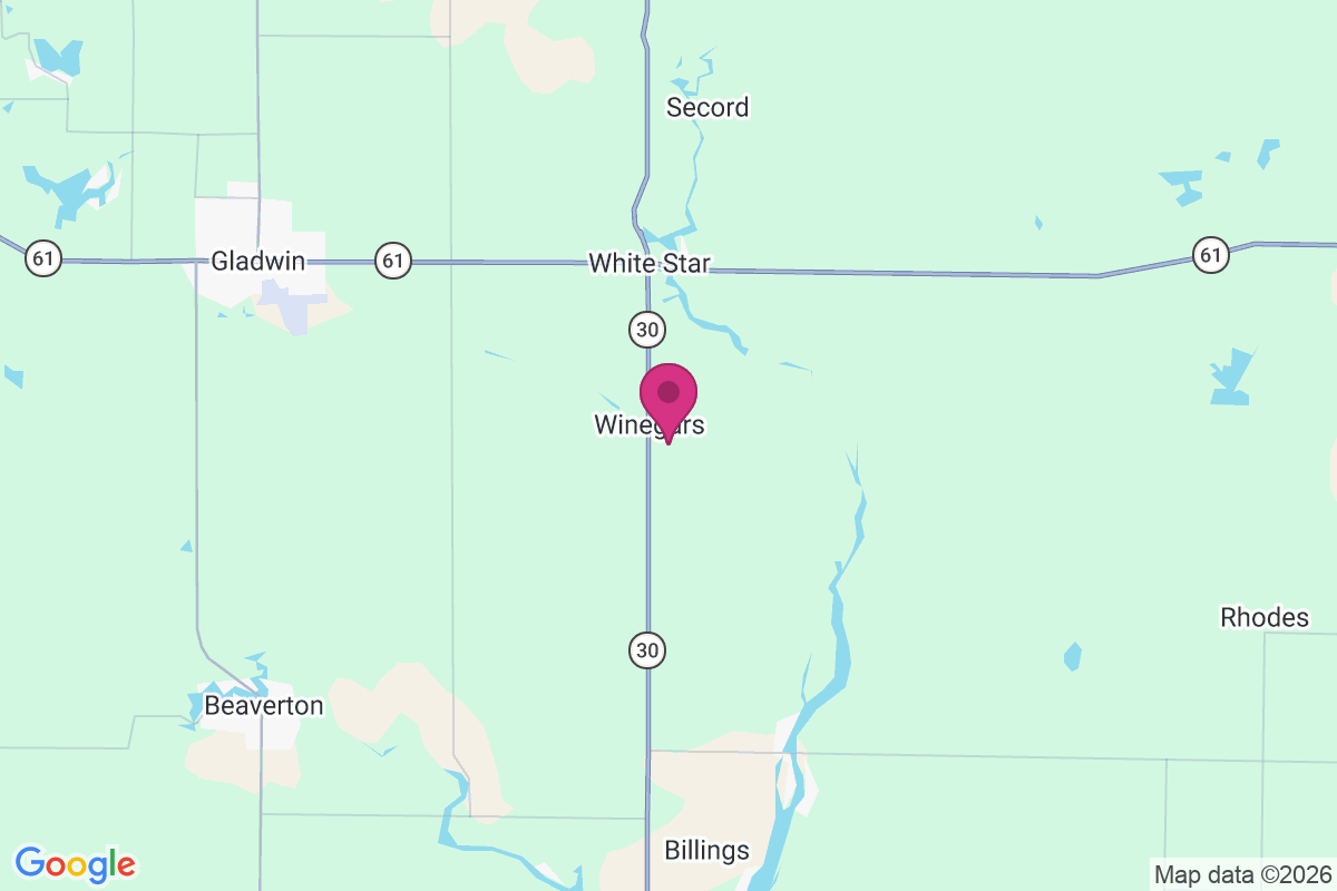 Winegars map