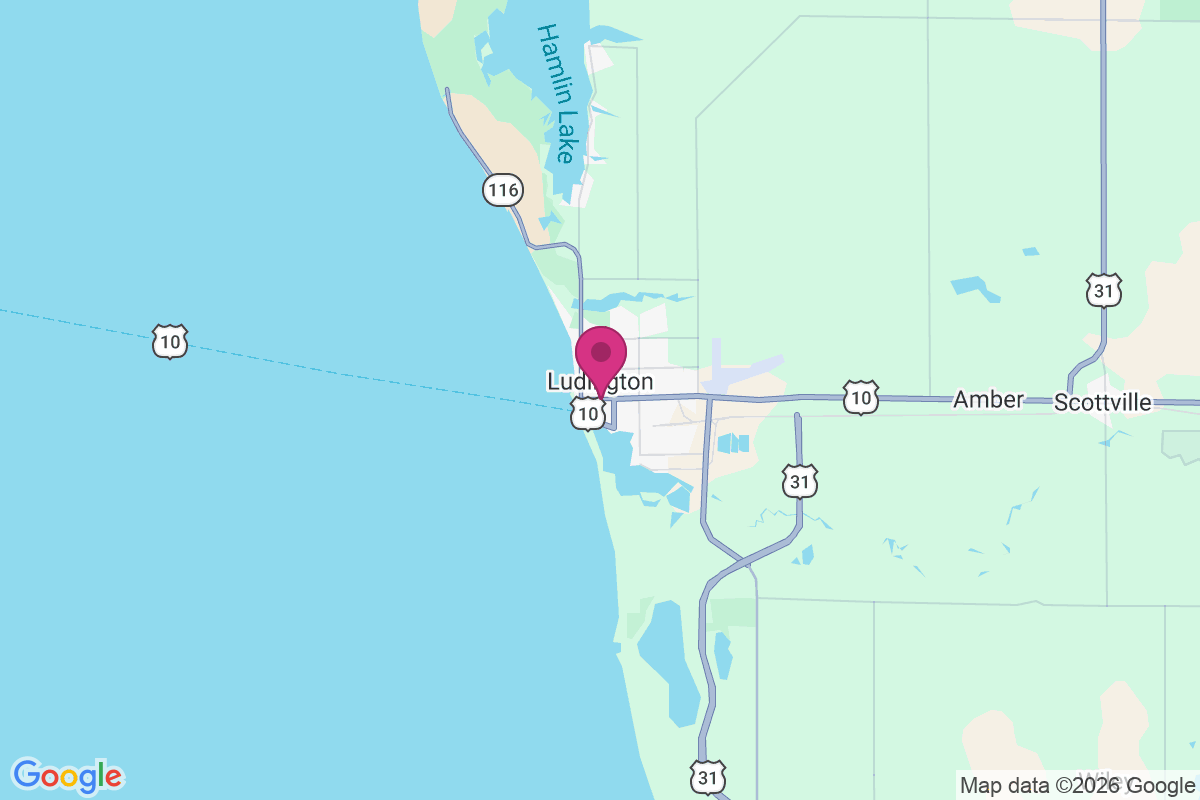 Ludington map