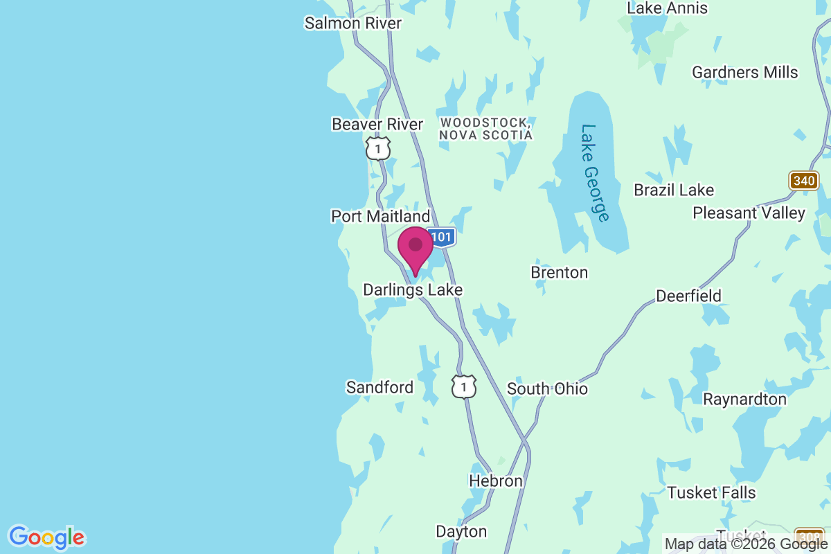 Port Maitland map