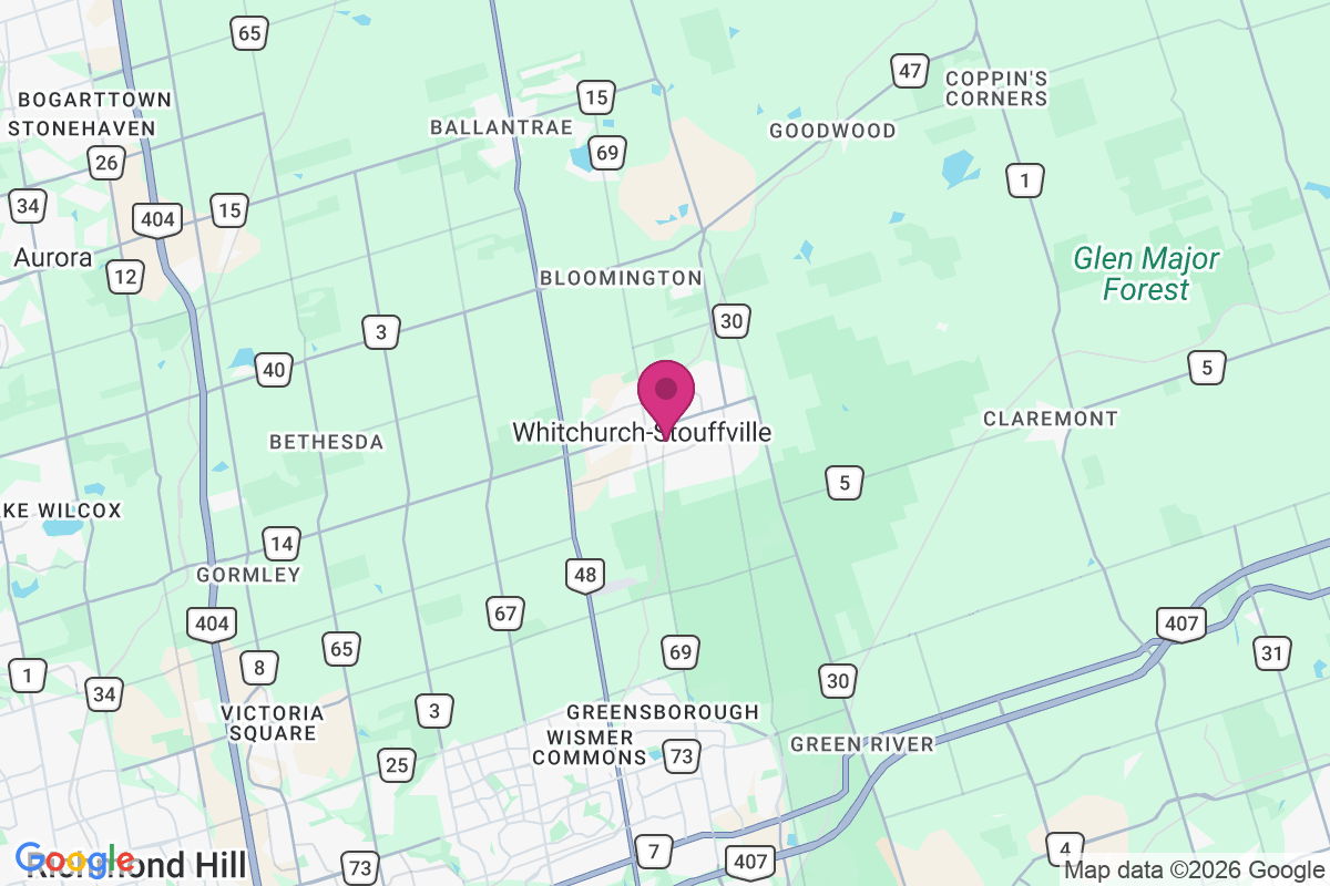 Stouffville map