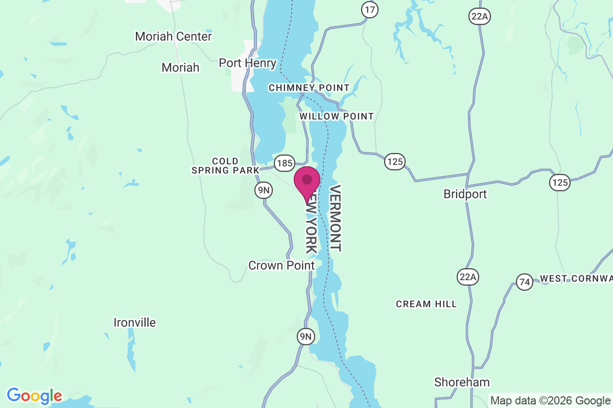 Burdick Crossing map
