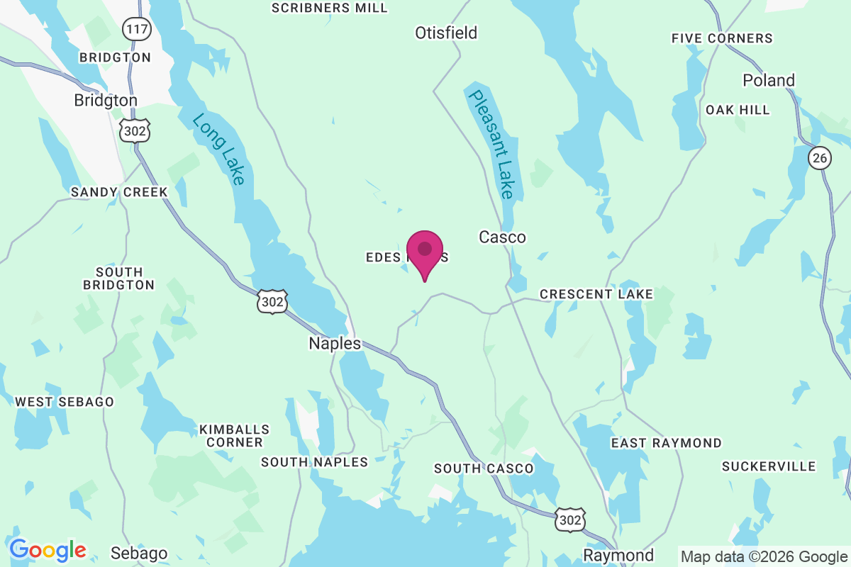 Edes Falls map
