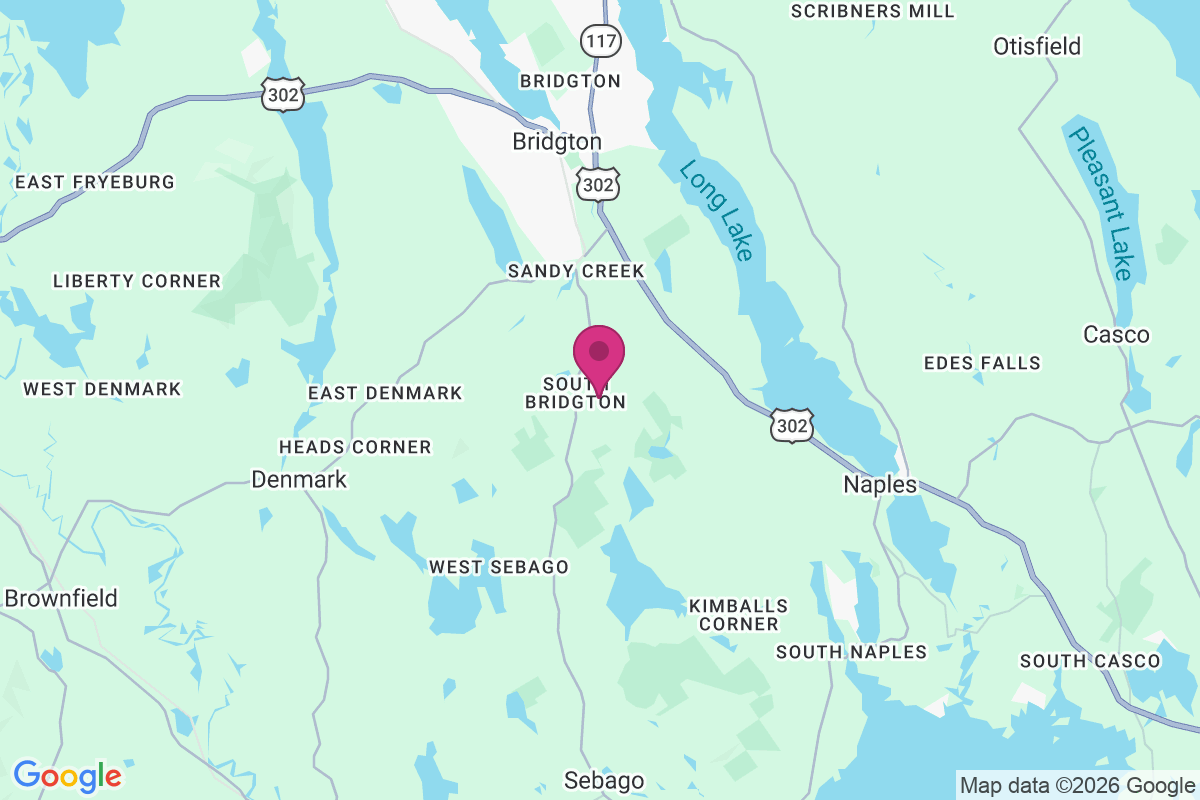 South Bridgton map