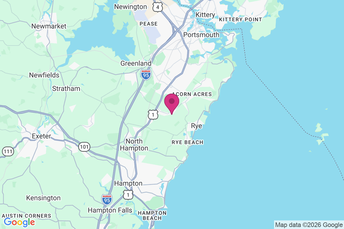 West Rye map