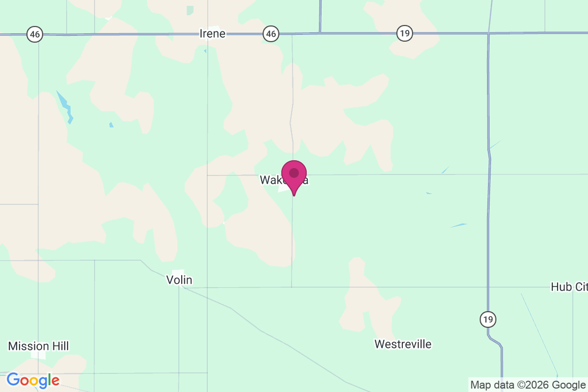 Wakonda map