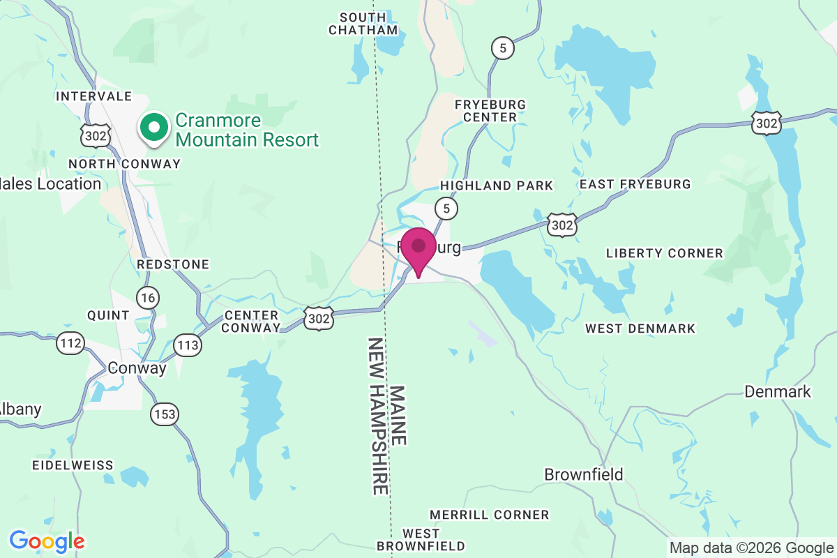 Fryeburg map