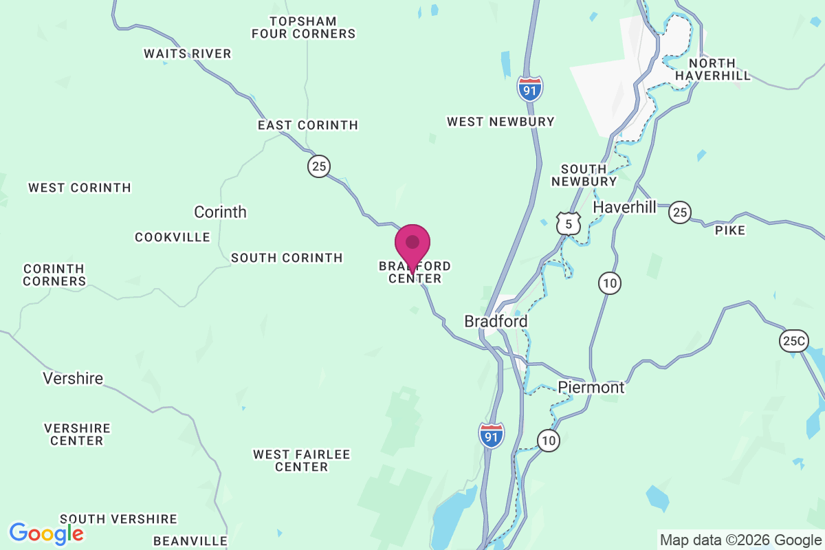 Bradford Center map