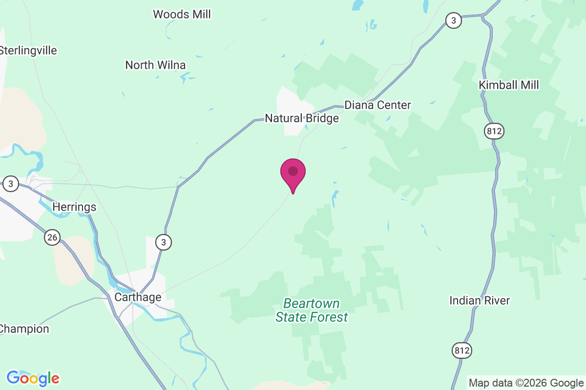 North Croghan map