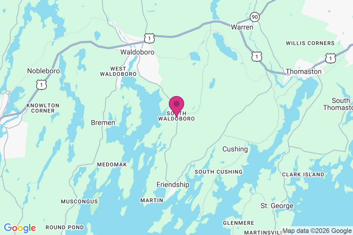 South Waldoboro map