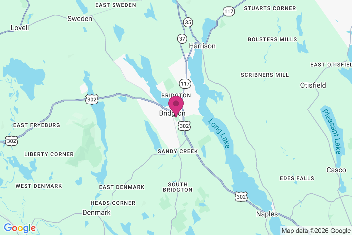 Bridgton map
