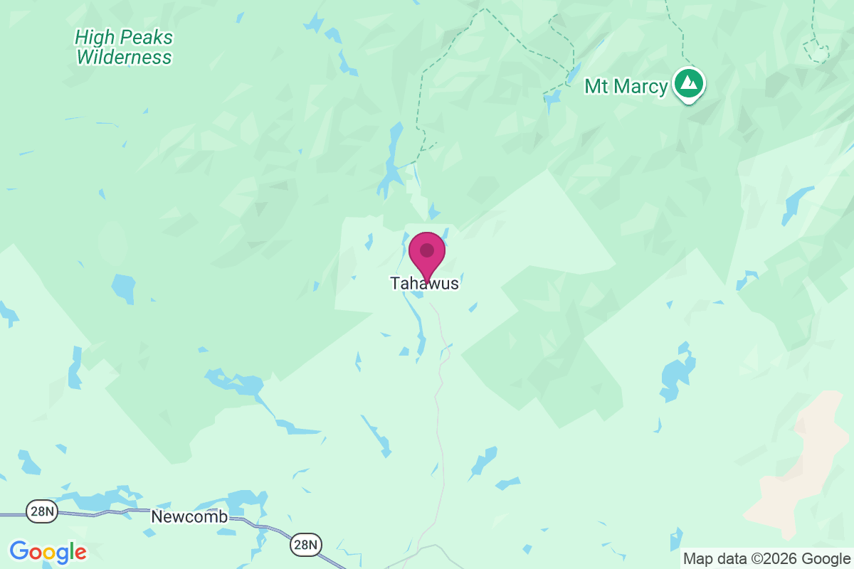 Tahawus map