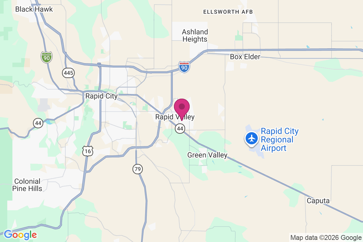 Rapid Valley map