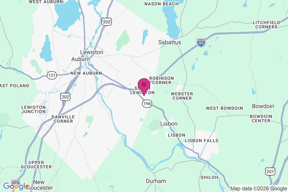South Lewiston map