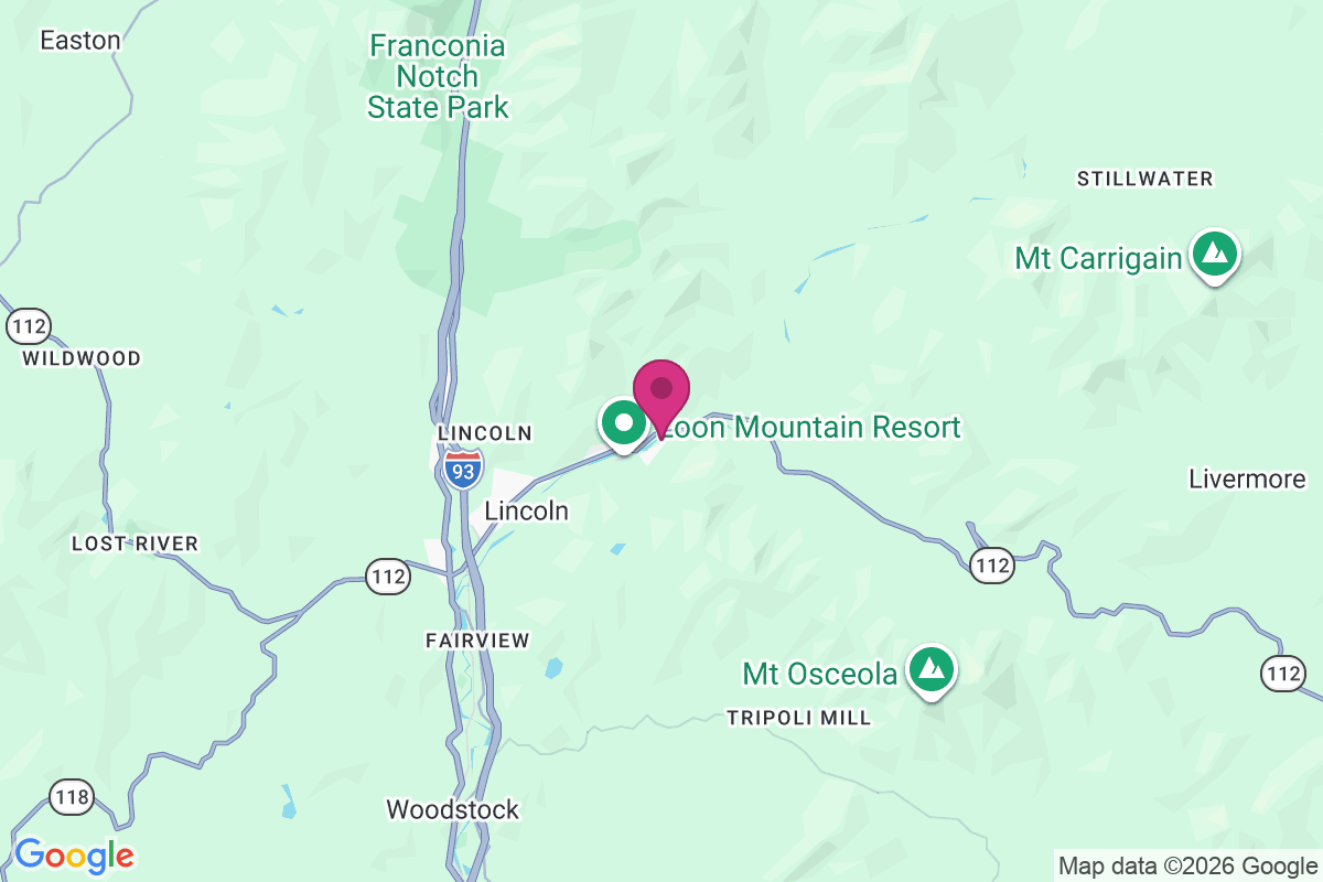 The Village of Loon Mountain map