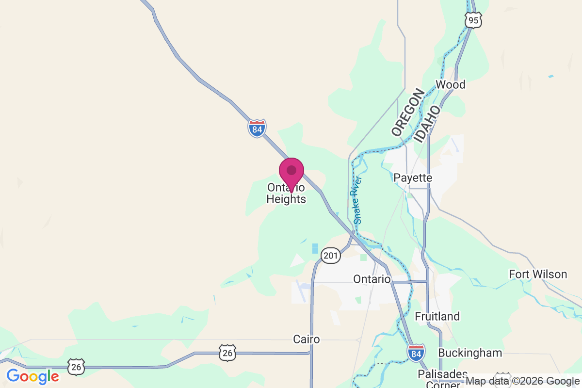 Ontario Heights map